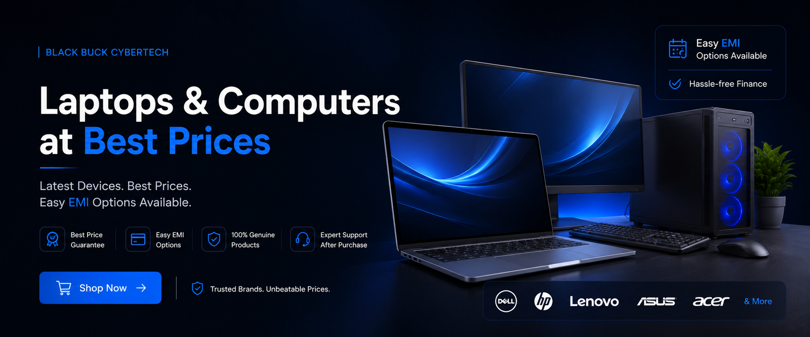 Laptop & Computers on EMI in Kota Rajasthan