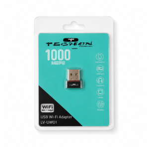 Techon USB Wi-Fi Adapter 1000Mbps LV-UW01